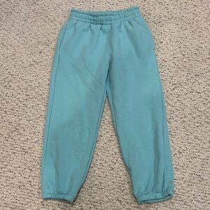Athleta Girls Aqua / Teal Sweatpants Size 7 C11-164